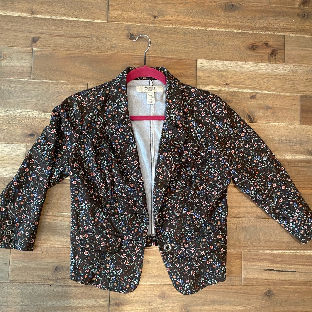 American Rag Floral Blazer